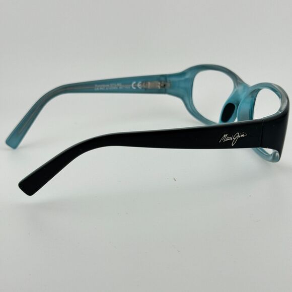 Maui Jim Italy MJ219-03 PUNCHBOWL 54-17-135 Black/Blue Sunglasses Frame H12639 - Picture 4 of 7